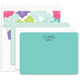 Aqua Mist Flat Note Card Collection - Raised Ink Image 5 of 5